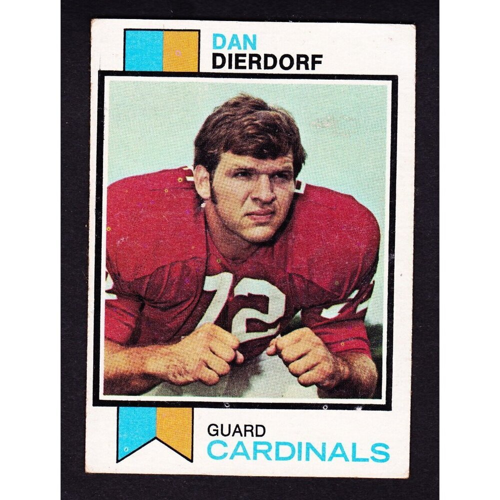 1973 TOPPS #322 DAN DIERDORF CARDINALS ROOKIE